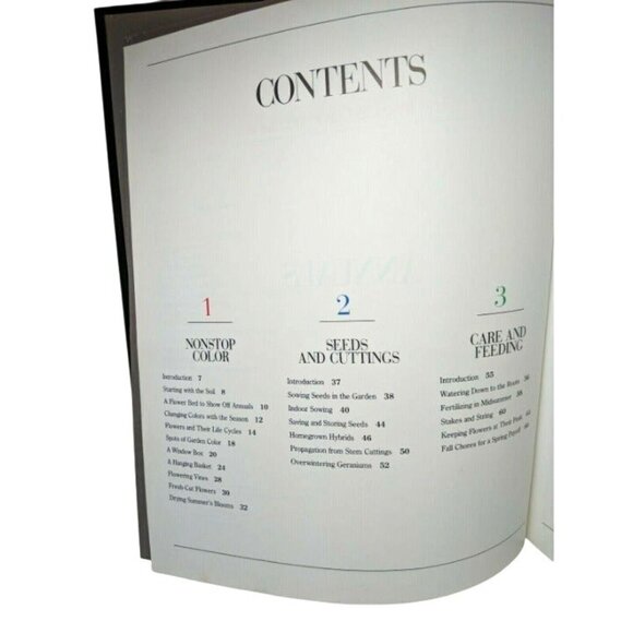 The Time-Life Gardeners Guide Annuals Hardcover Book - Picture 4 of 8